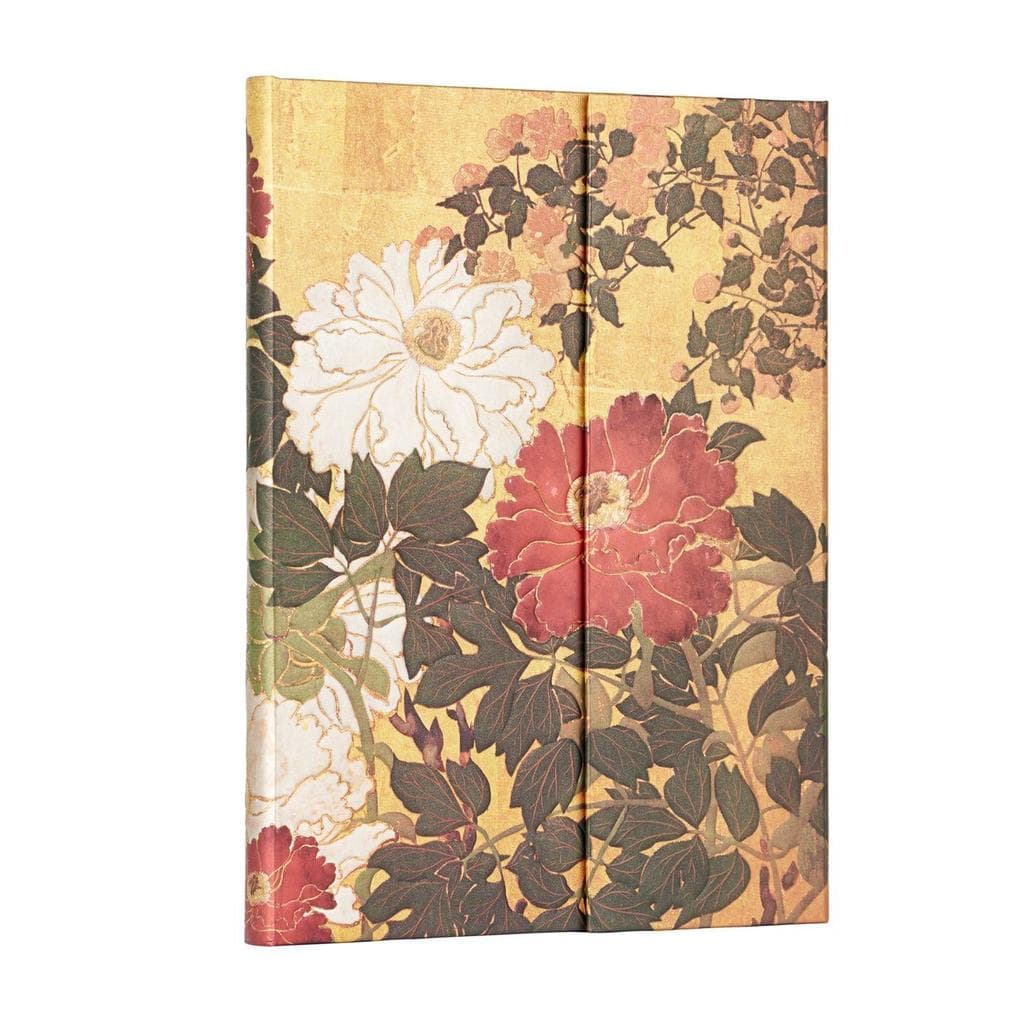 Paperblanks Natsu Rinpa Florals Hardcover Journal Ultra Lined Wrap 144 Pg 120 GSM