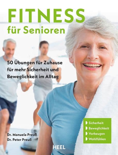 Fitness für Senioren - Gymnastik, Muskeltrainig, Stretching 60+