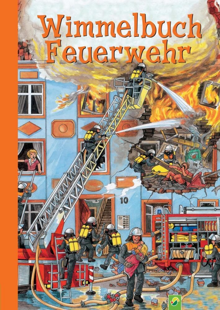 Wimmelbuch Feuerwehr für Kinder ab 3