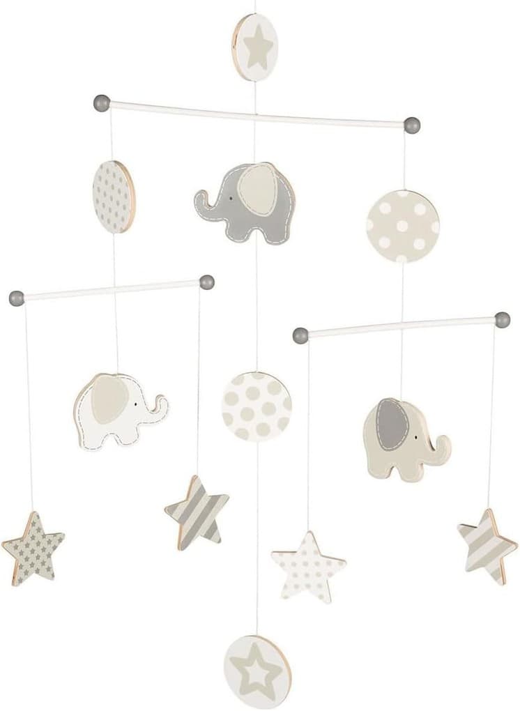 Goki 52899 - Mobile Elefant und Sterne