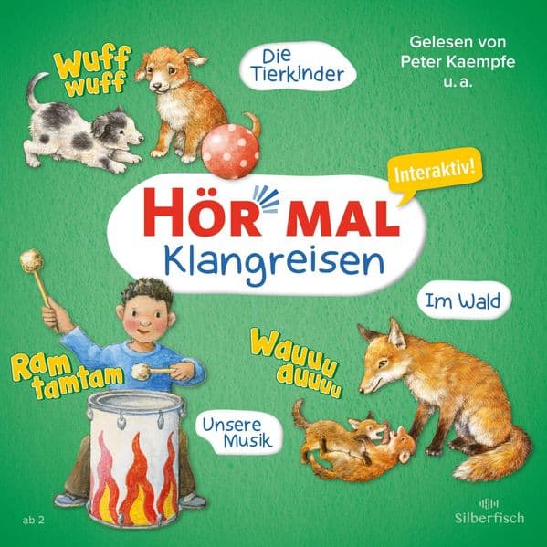 Die Tierkinder, Unsere Musik, Im Wald,1 Audio-CD