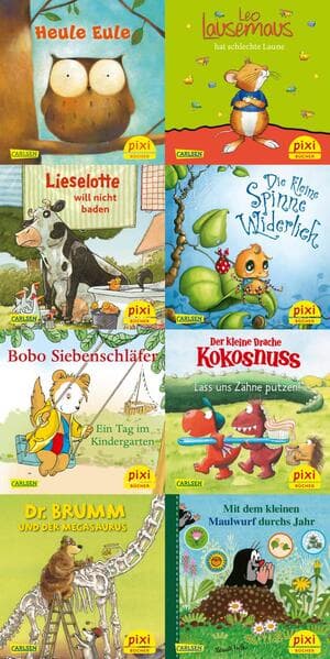 Pixi-Box 297: Pixis liebste Kinderbuch-Helden (8x8 Exemplare)