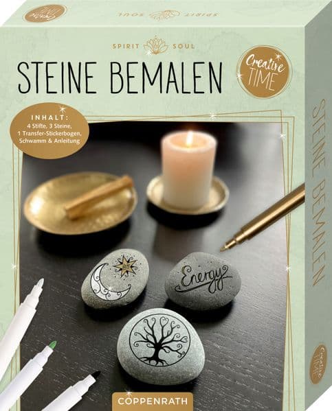 Coppenrath - Creative Time - Spirit + Soul - Steine bemalen