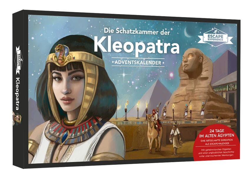 Escape Experience Adventskalender - Die Schatzkammer der Kleopatra