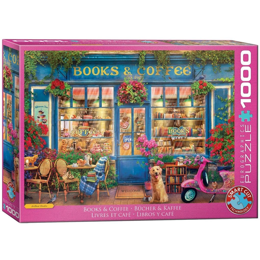 Books & Coffee by Artbeat Studio