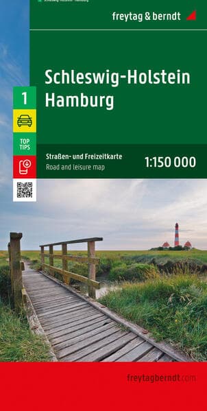 freytag & berndt Straßenkarte Schleswig-Holstein - Hamburg 1:150.000