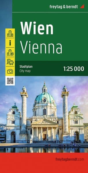 freytag & berndt Stadtplan Wien 1:25.000