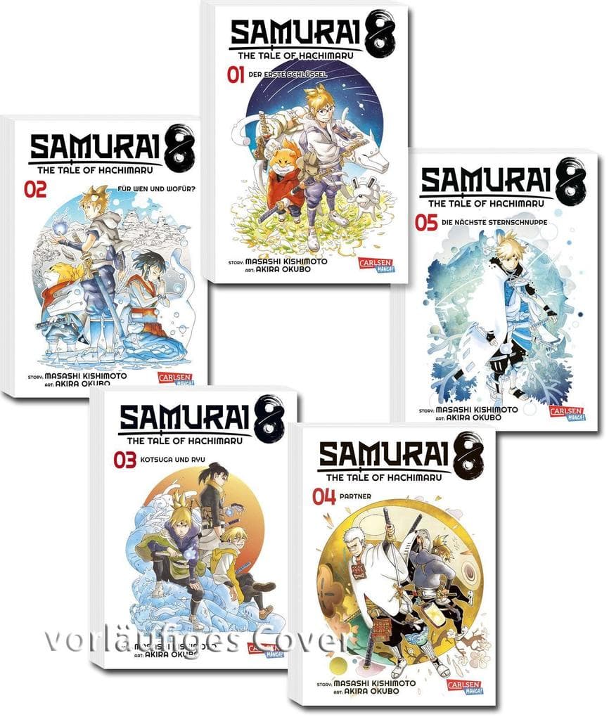 Samurai8 Komplettpack 1-5