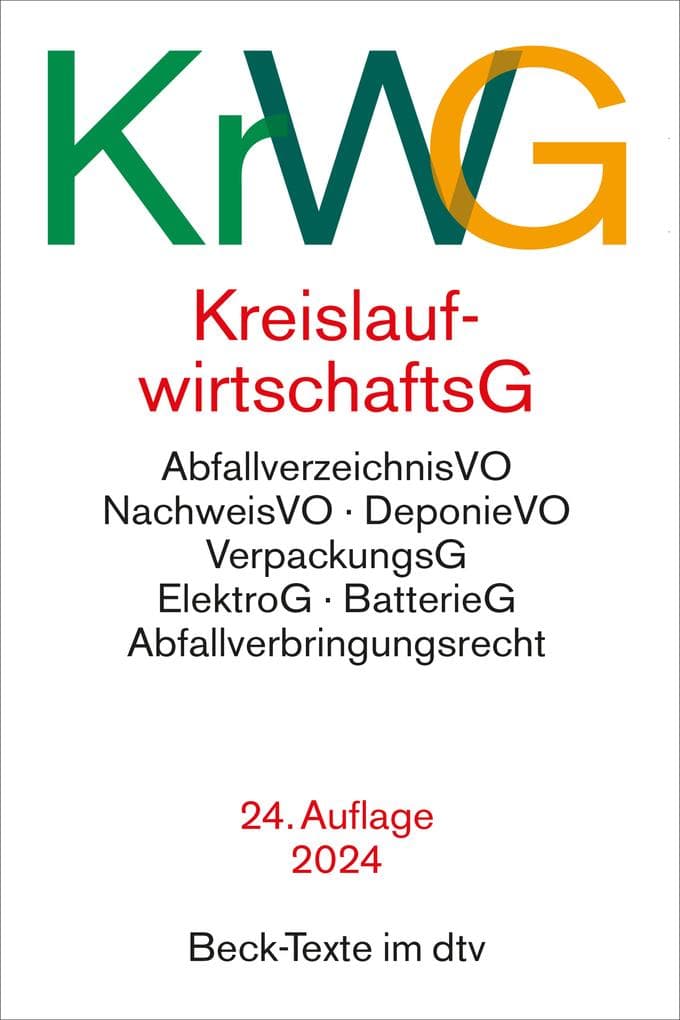 Kreislaufwirtschaftsgesetz. KrWG