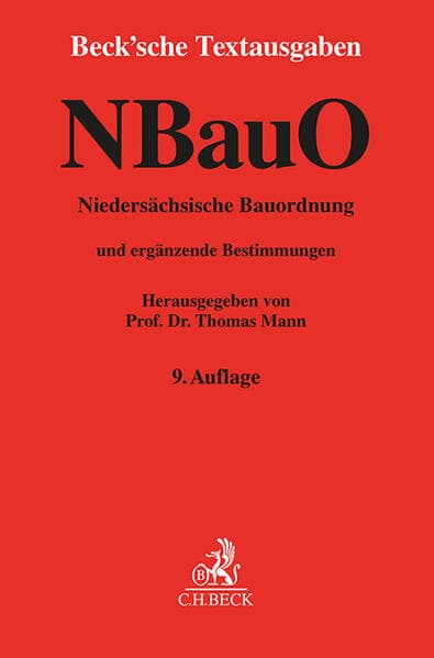 Niedersächsische Bauordnung. NBauO