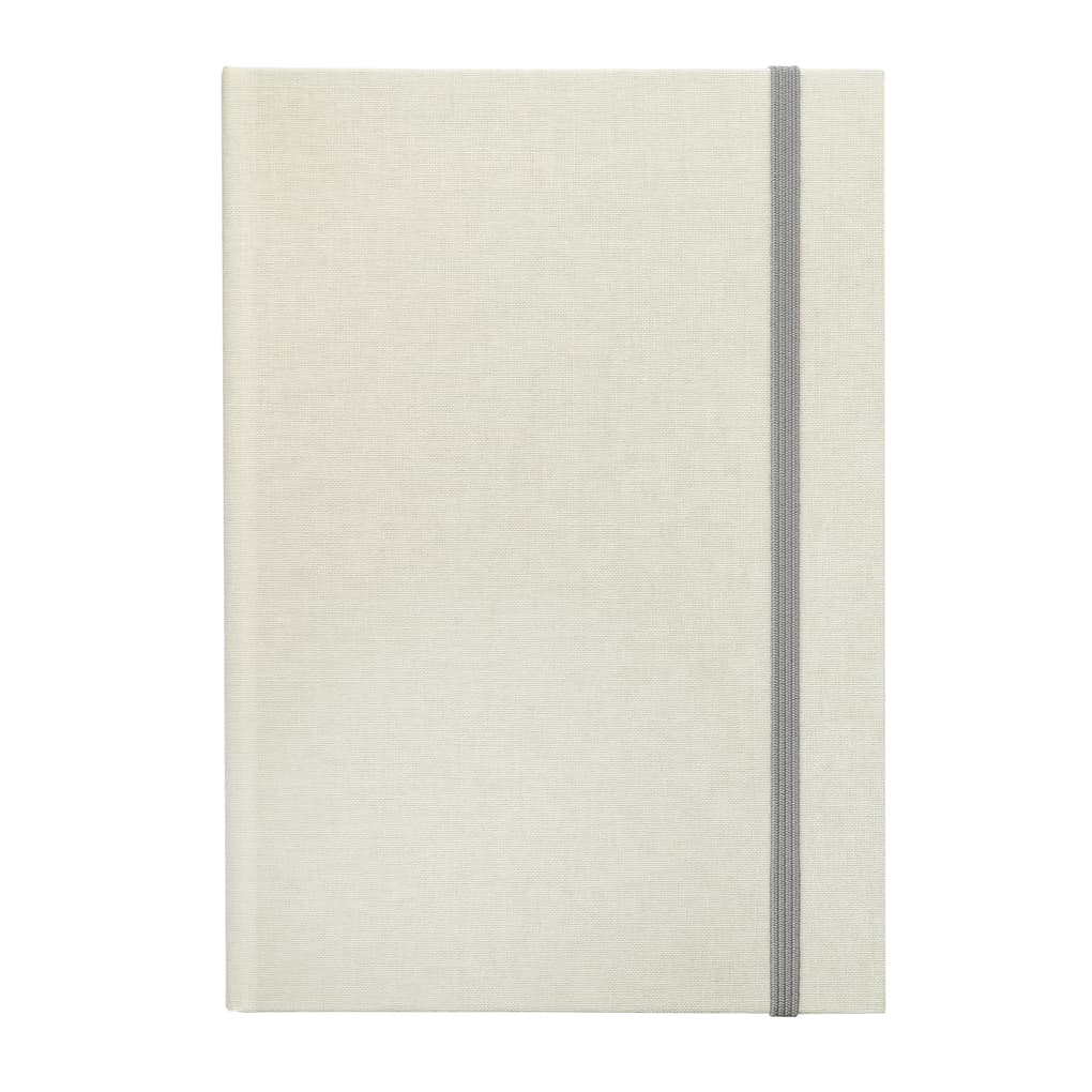 64 931 Notizbuch A5 blanko Linum beige