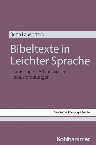 Bibeltexte in Leichter Sprache