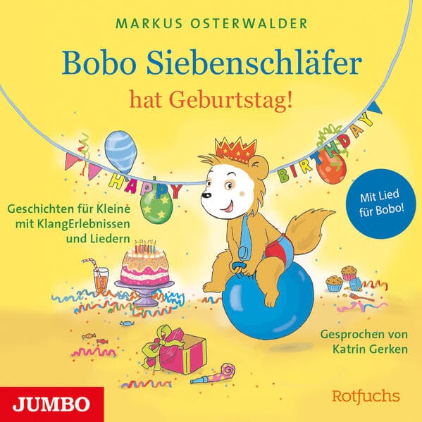 Bobo Siebenschläfer hat Geburtstag!,Audio-CD