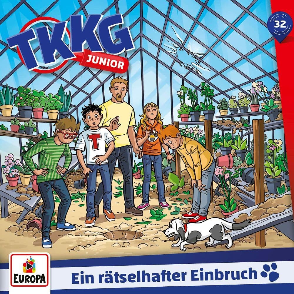TKKG Junior - Ein rätselhafter Einbruch. Tl.32, 1 Audio-CD
