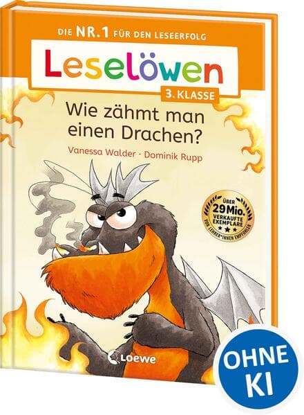 Leselöwen 3. Klasse - Wie zähmt man einen Drachen?