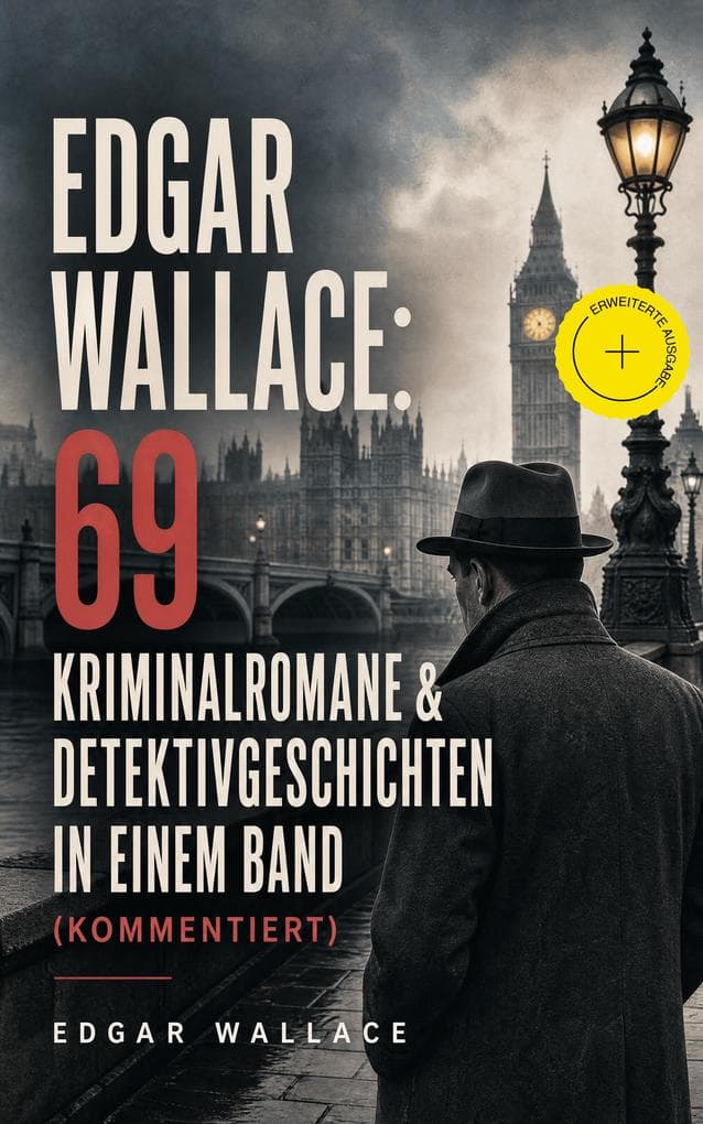 Edgar Wallace: 69 Kriminalromane & Detektivgeschichten in einem Band (Kommentiert)