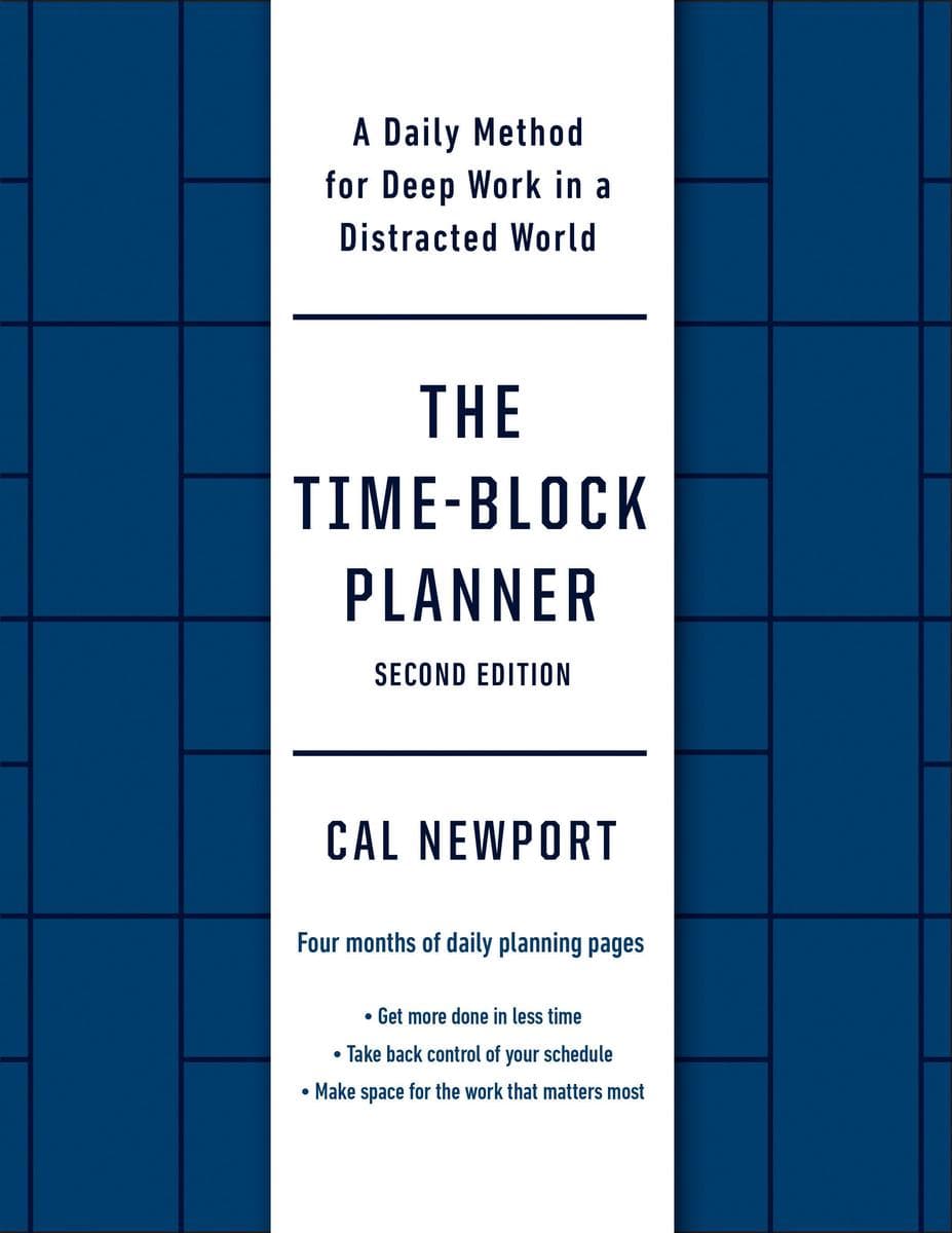 The Time-Block Planner (Second Edition)
