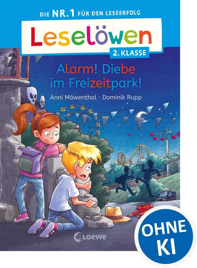 Leselöwen 2. Klasse - Alarm! Diebe im Freizeitpark!