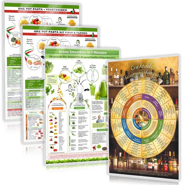 [4er Set] 4 Helfer für Familie, Freunde, Feste (2024)