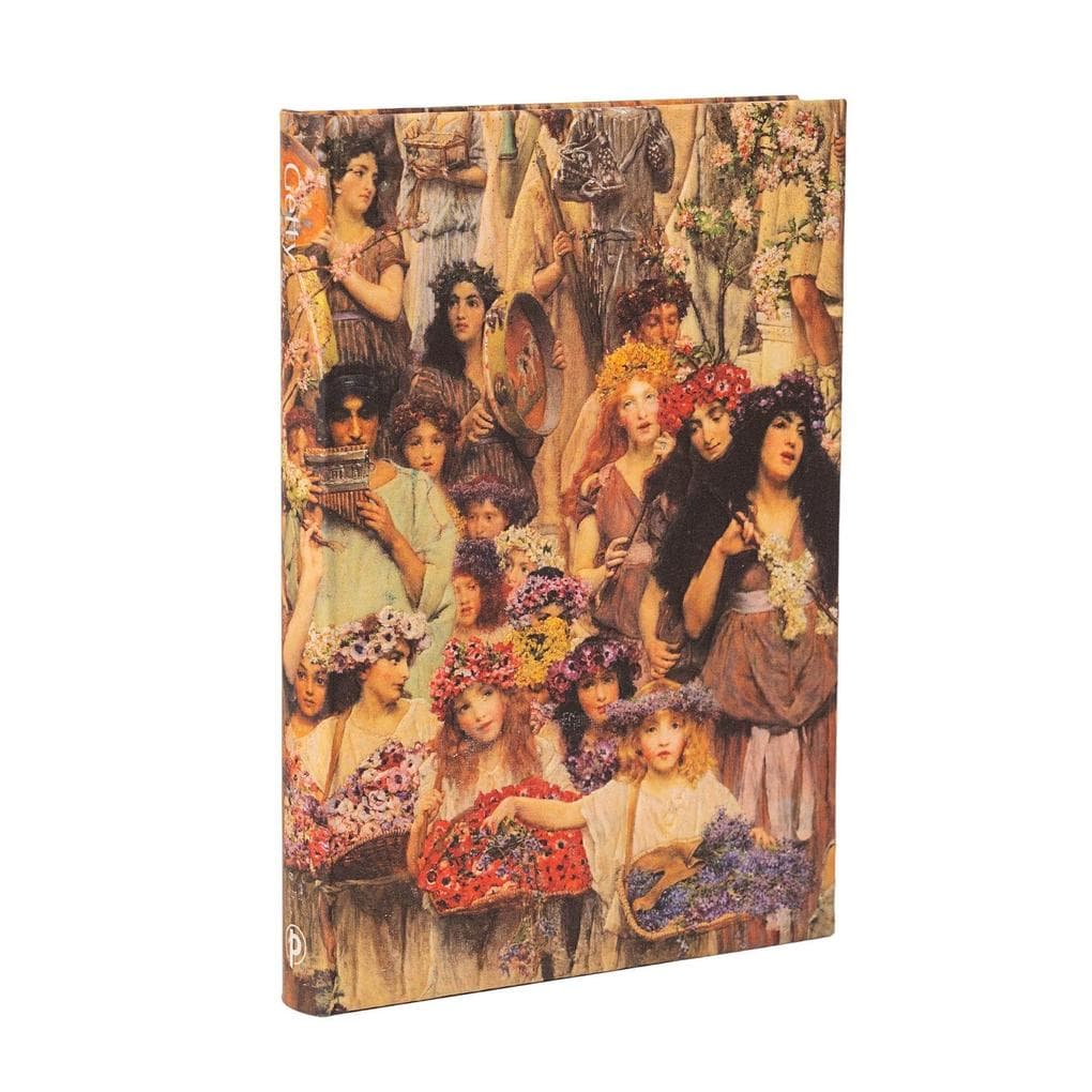 Spring MIDI Lined Hardcover Journal, 144pg, 120gsm, the J. Paul Getty Museum Collection by Paperblanks (Lawrence Alma-Tadema)