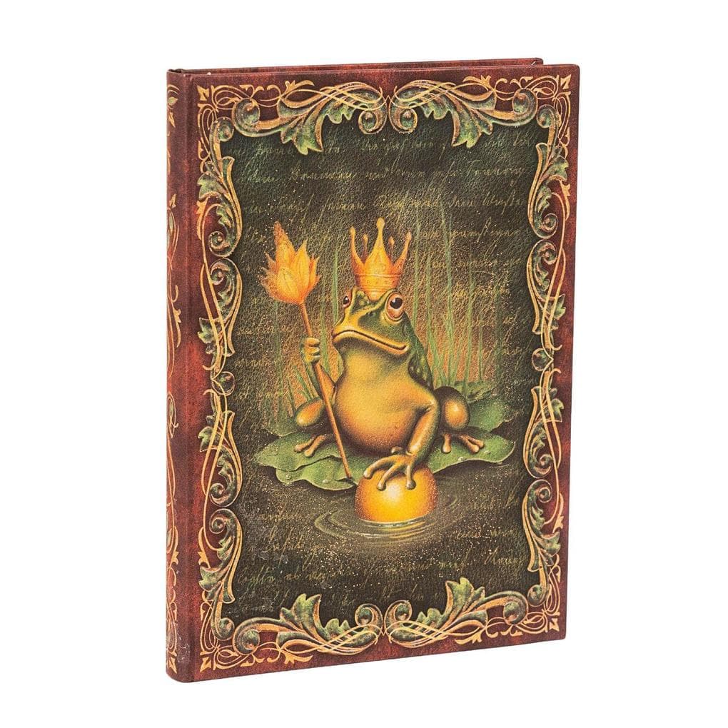 The Brothers Grimm, Frog Prince MIDI Unlined Hardcover Journal, 144pg, 120gsm by Paperblanks (Fairy Tale Collection)