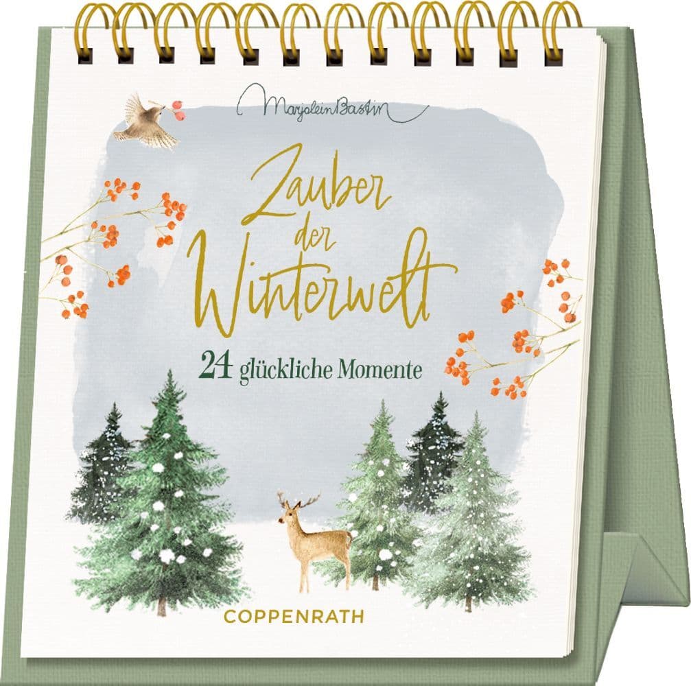 Coppenrath - Marjolein Bastin - Zauber der Winterwelt, Tisch-Adventskalender