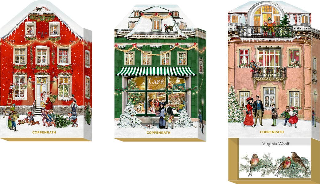 Coppenrath - Edition Barbara Behr - Mein kleines Weihnachtshaus, Schachtel-Adventskalender