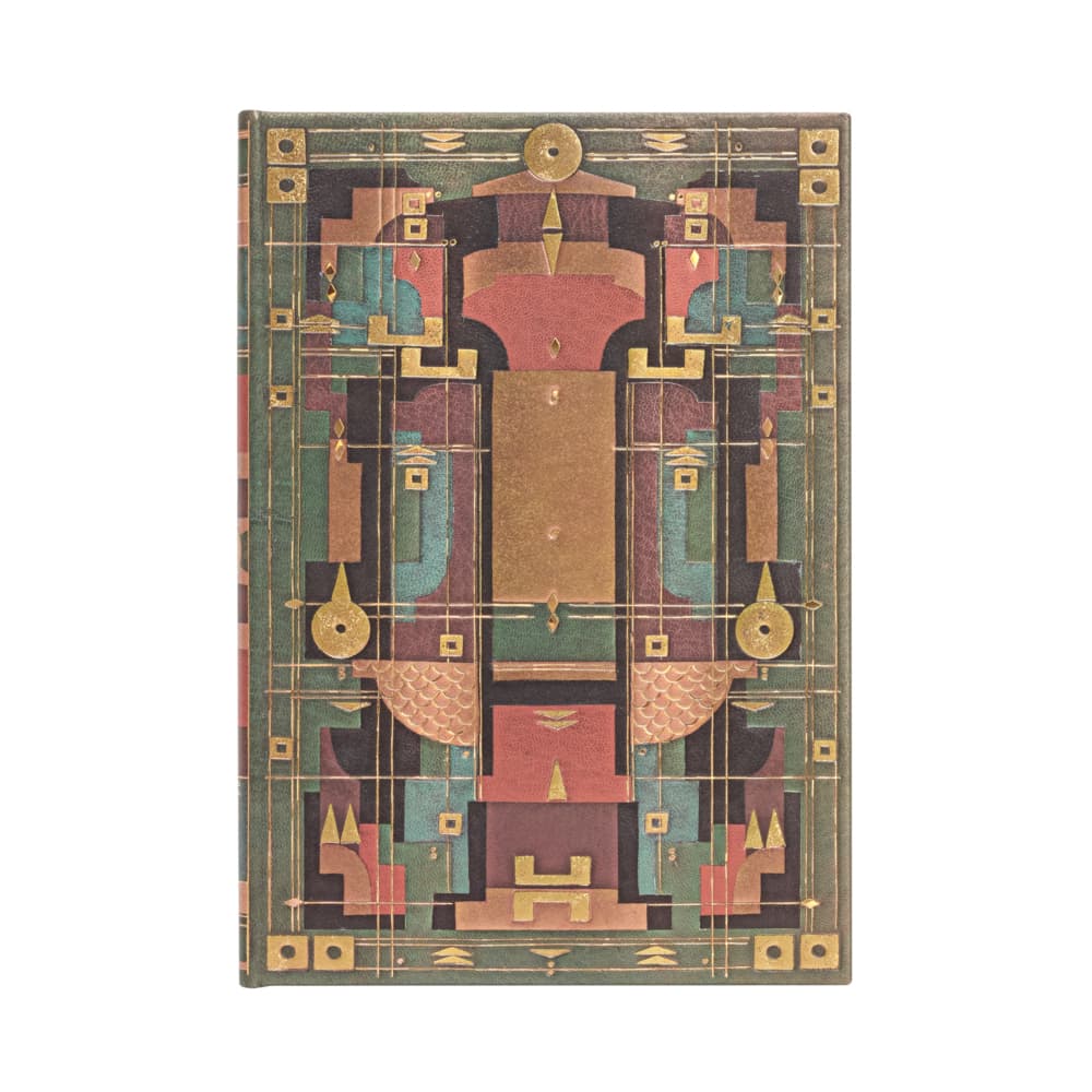 Lion's Den MIDI Lined Hardcover Journal, 144pg, 120gsm by Paperblanks (Sybil Pye Bindings)