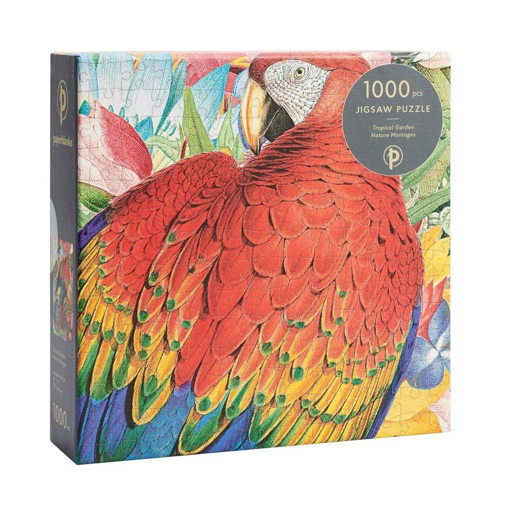 Tropical Garden 1000 Piece Jigsaw Puzzle by Paperblanks (Nature Montages)