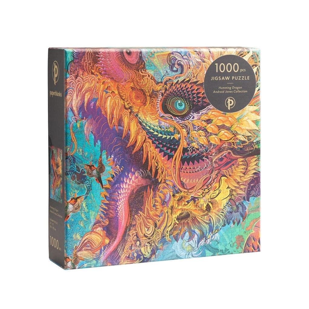 Humming Dragon 1000 Piece Jigsaw Puzzle by Paperblanks (Android Jones Collection)