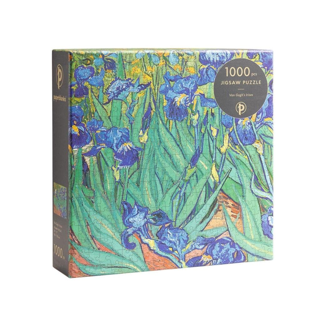 Van Gogh's Irises 1000 Piece Jigsaw Puzzle, the J. Paul Getty Museum Collection by Paperblanks (Van Gogh's Irises)