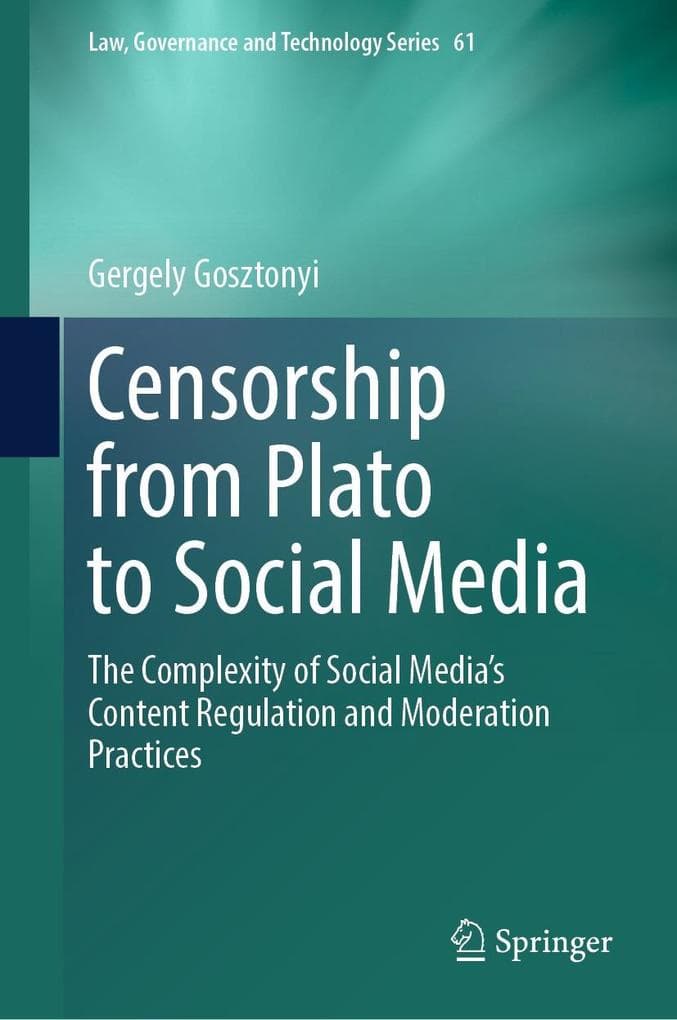 Censorship from Plato to Social Media