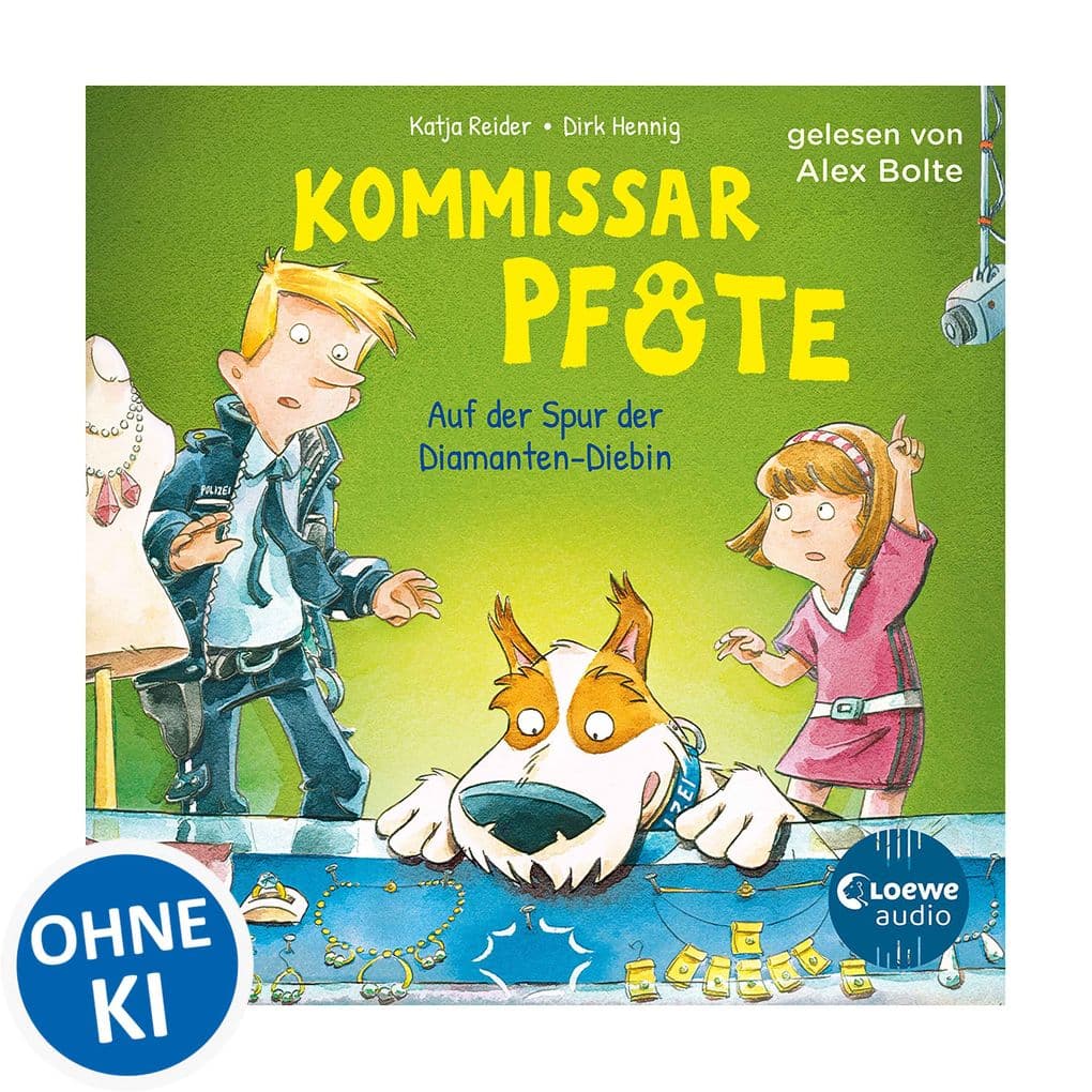 Kommissar Pfote (Band 2) - Auf der Spur der Diamanten-Diebin