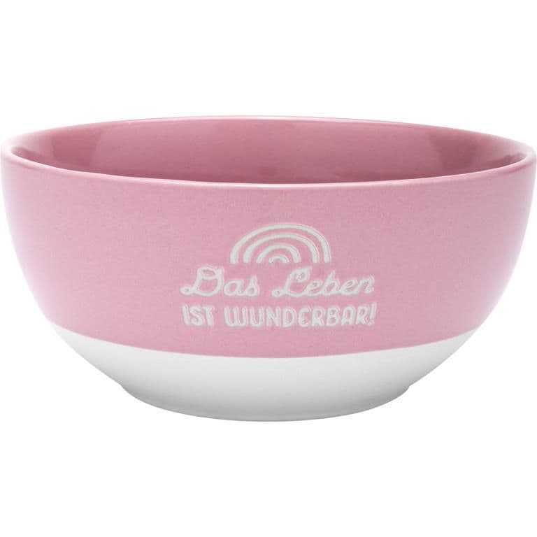 Schale Motiv Wunderbar