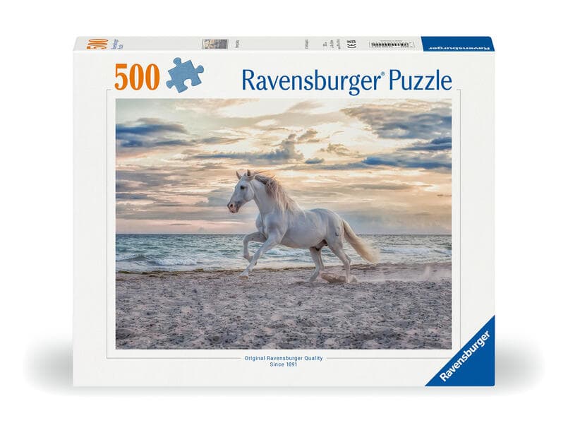 Erwachsenenpuzzle 500 Teile - Pferd am Strand