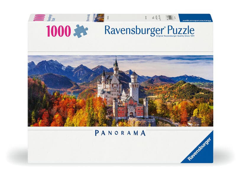 Erwachsenenpuzzle 1000 Teile - Schloss in Bayern