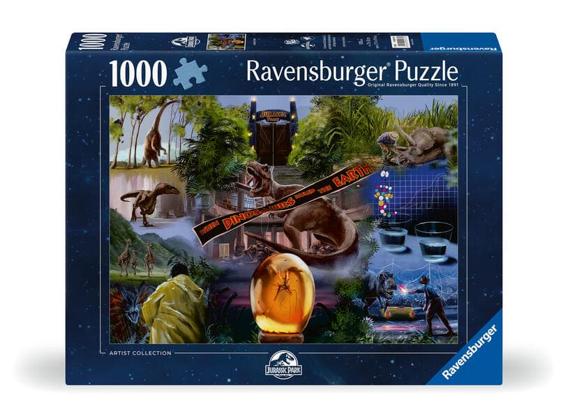 Erwachsenenpuzzle 1000 Teile - Jurassic Park