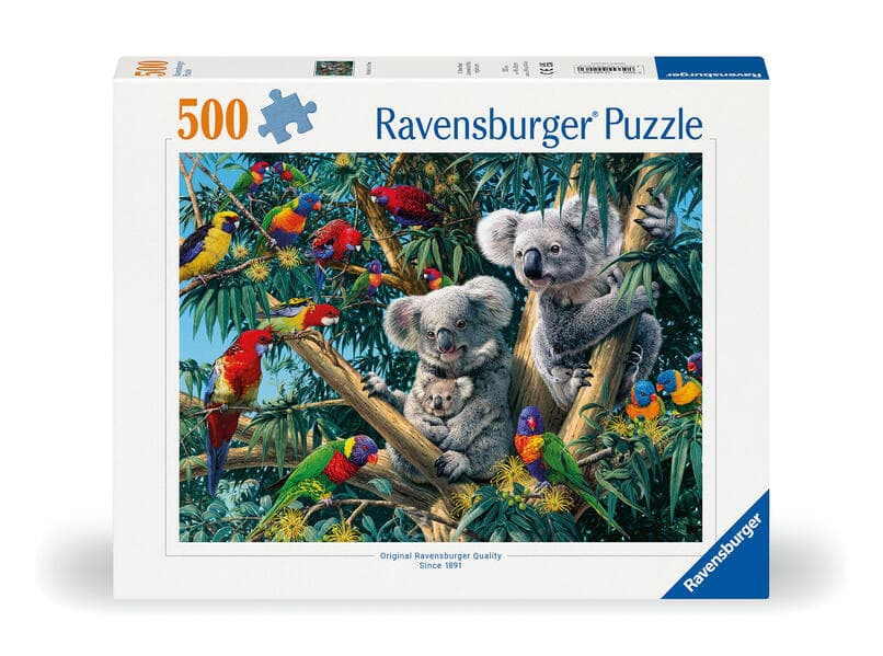 Erwachsenenpuzzle 500 Teile - Koalas im Baum