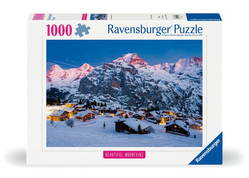 Erwachsenenpuzzle 1000 Teile - Berner Oberland, Mürren