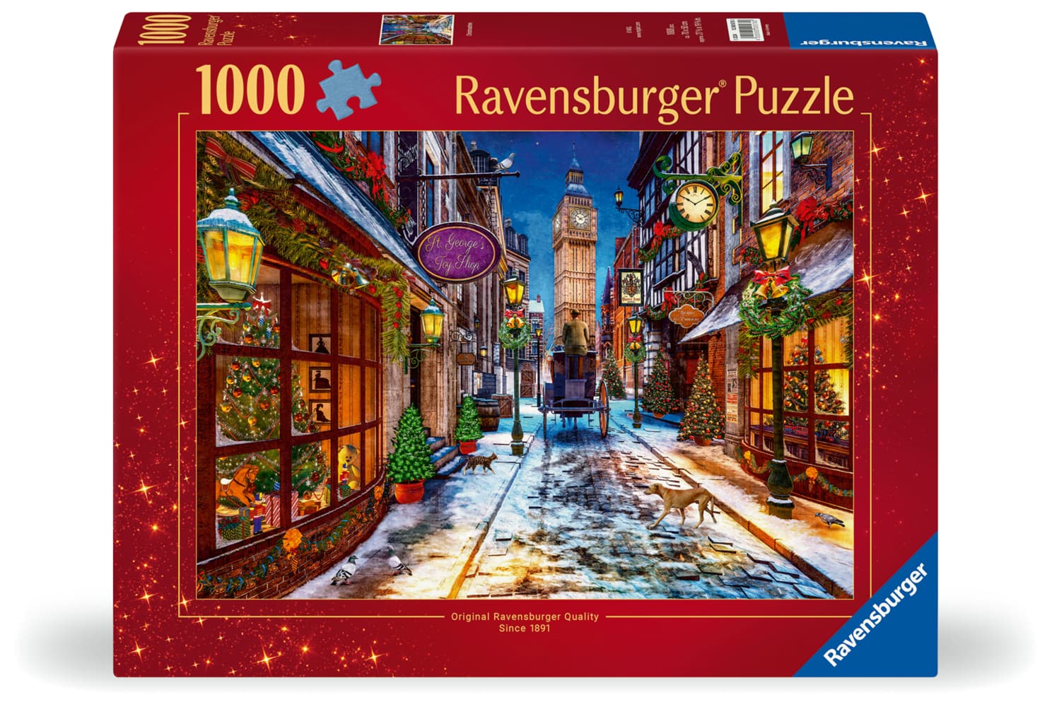 Erwachsenenpuzzle 1000 Teile - Weihnachtszeit