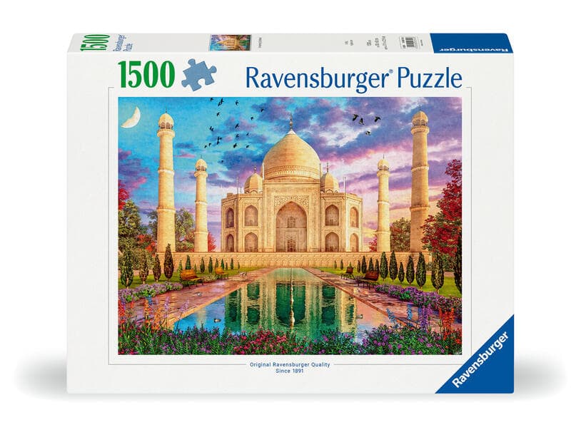 Erwachsenenpuzzle 1500 Teile - Bezauberndes Taj Mahal