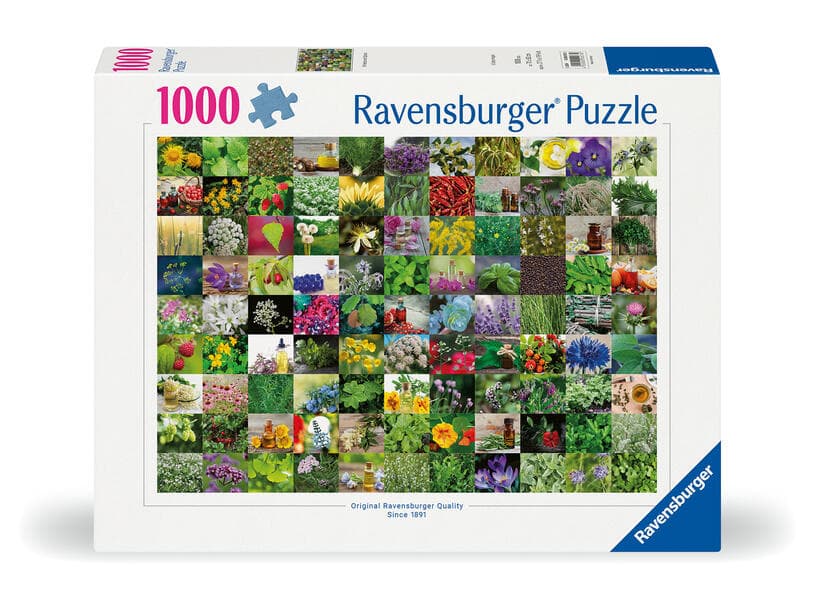 Erwachsenenpuzzle 1000 Teile - 99 Kräuter und Gewürze