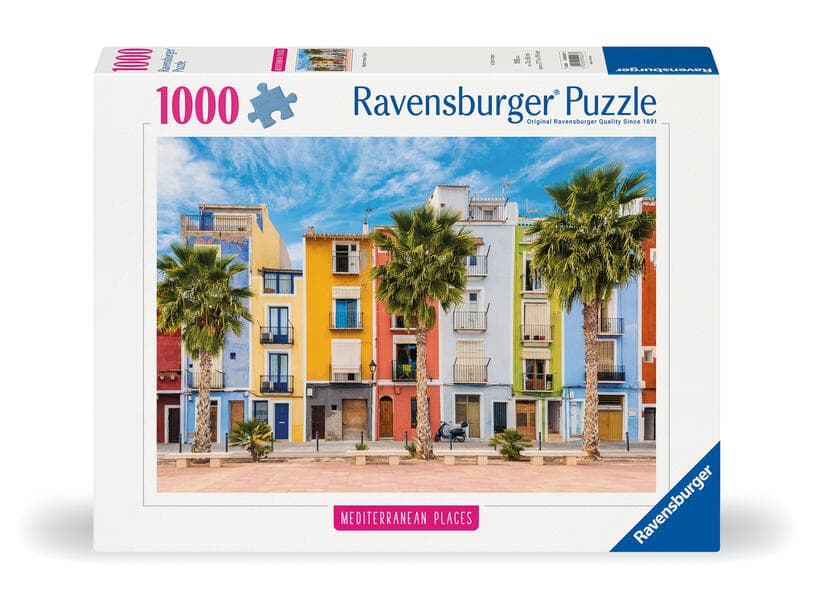 Erwachsenenpuzzle 1000 Teile - Mediterranes Spanien