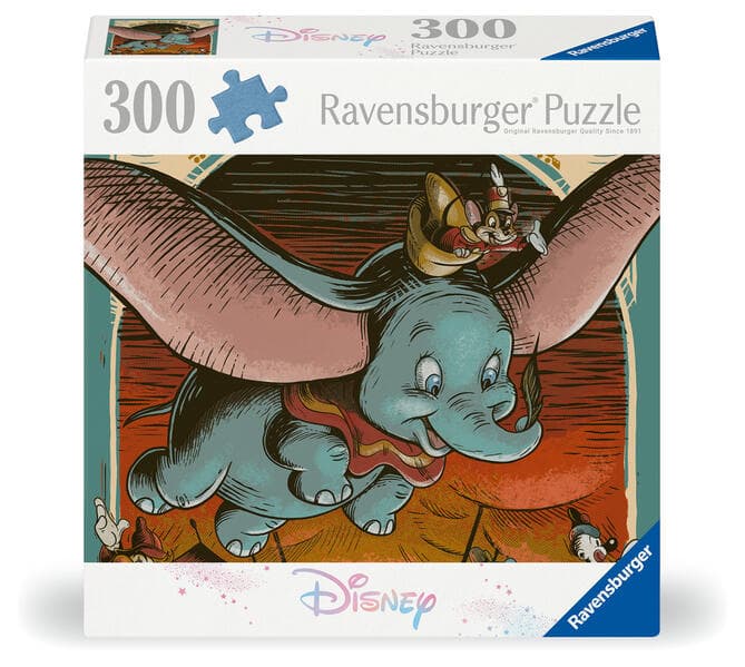 Erwachsenenpuzzle 300 Teile - Disney Classics - Dumbo