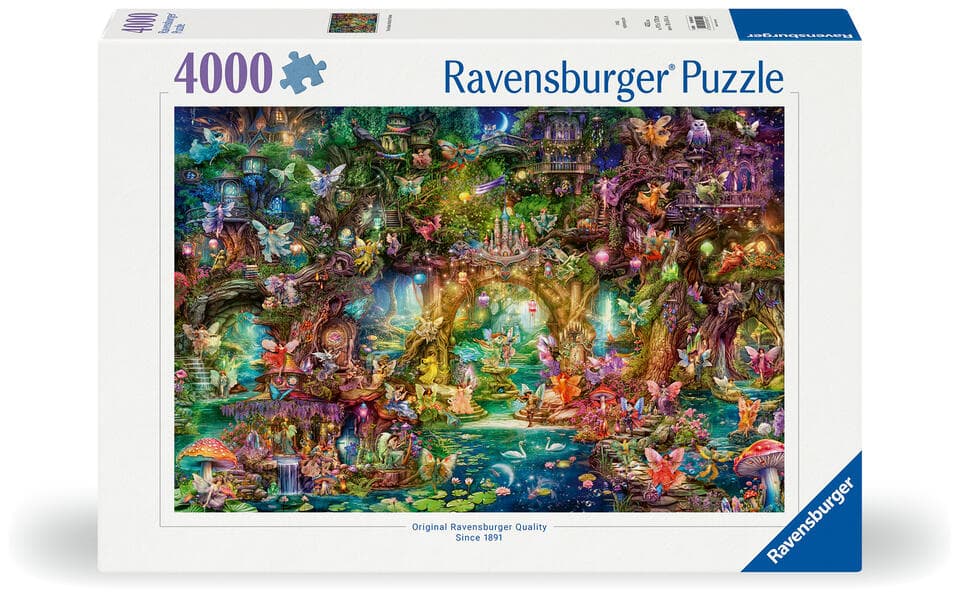 Erwachsenenpuzzle 4000 Teile - Die verborgene Welt der Feen
