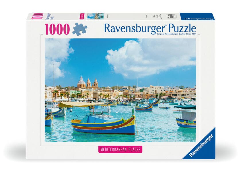 Erwachsenenpuzzle 1000 Teile - Mediterranes Malta