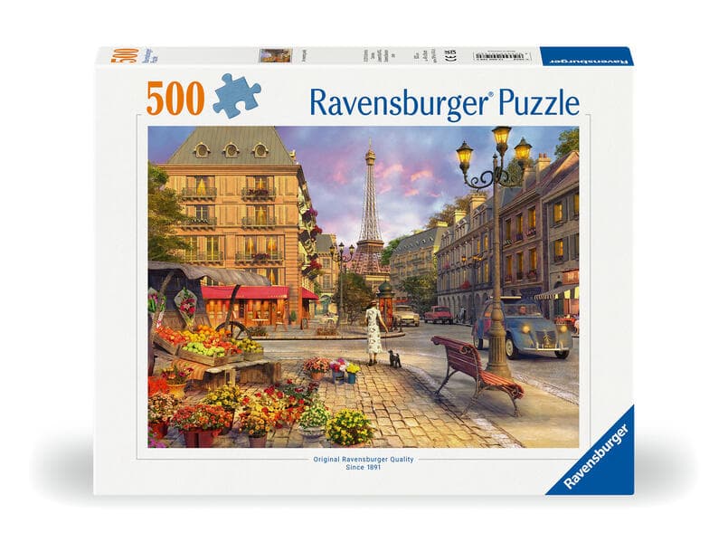 Erwachsenenpuzzle 500 Teile - Spaziergang durch Paris