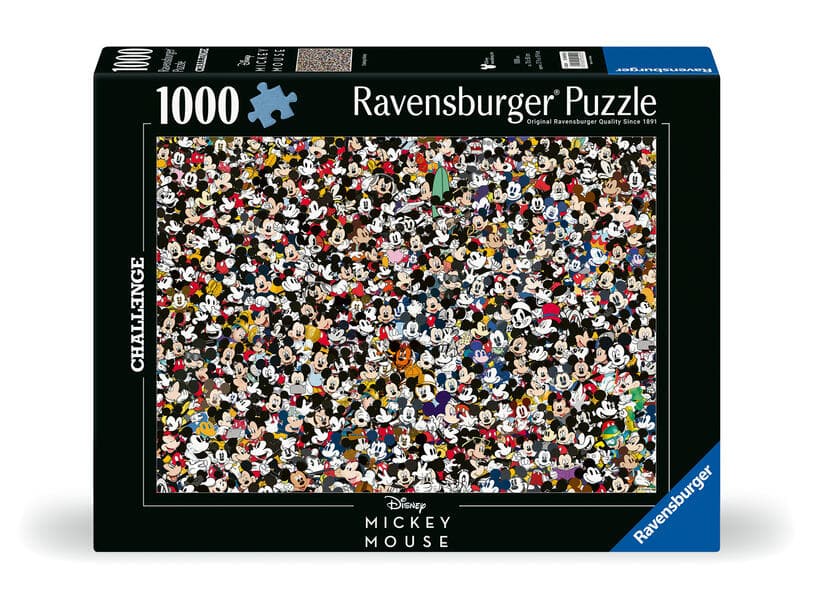 Erwachsenenpuzzle 1000 Teile - Disney Micky Maus - Challenge