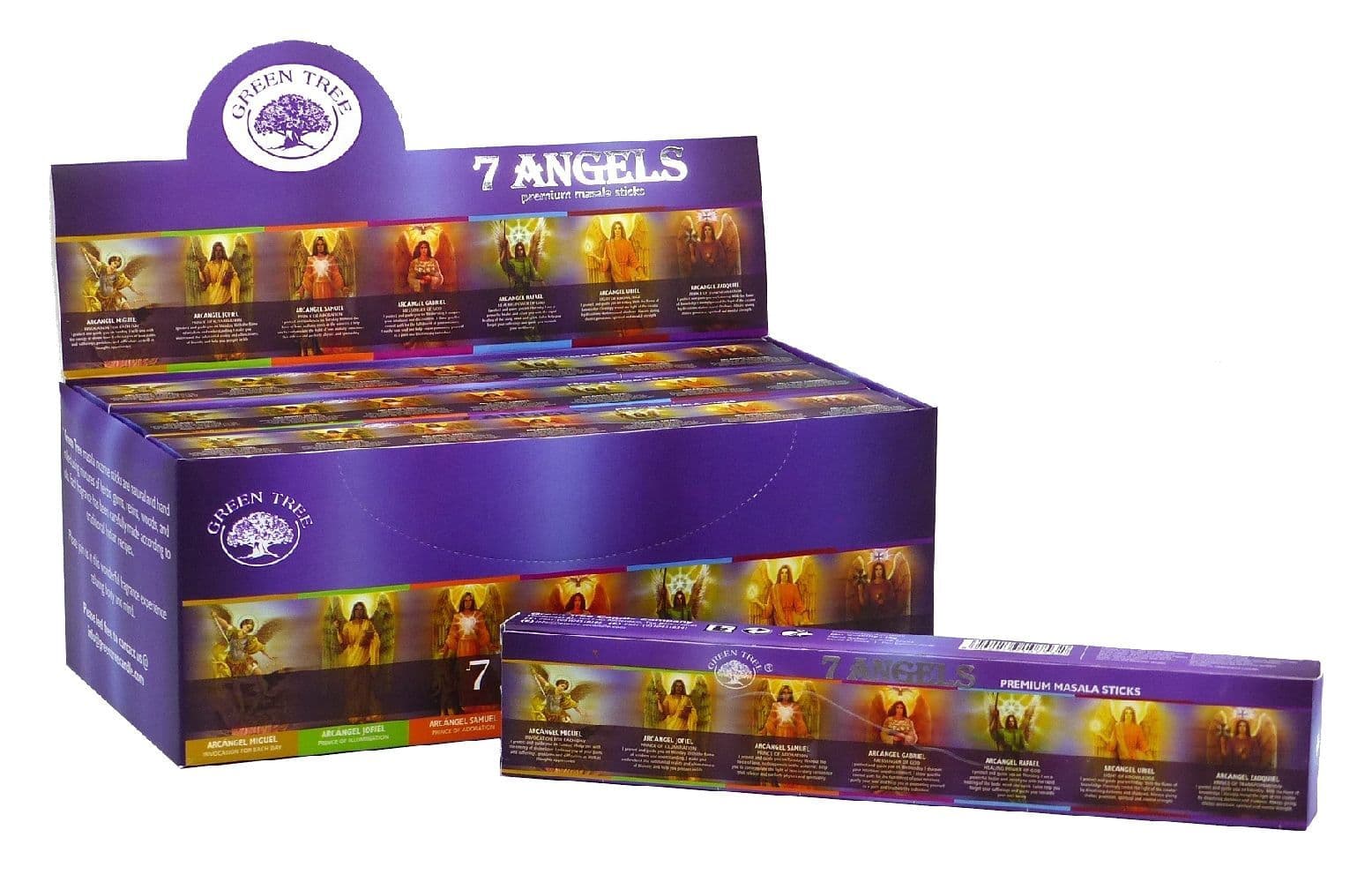 Räucherstäbchen Green Tree "7 Angels" 15gr.