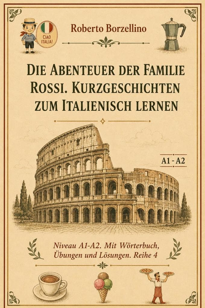Die Abenteuer der Familie Rossi. Kurzgeschichten zum Italienisch lernen